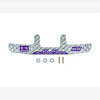 HG CARBON WIDE REAR STAY WAIGO HOBBY 3 mm