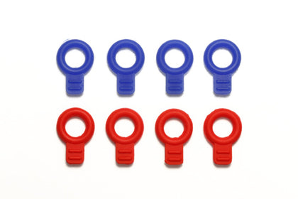 FERMI CARROZZA IN GOMMA ROSSO/BLU