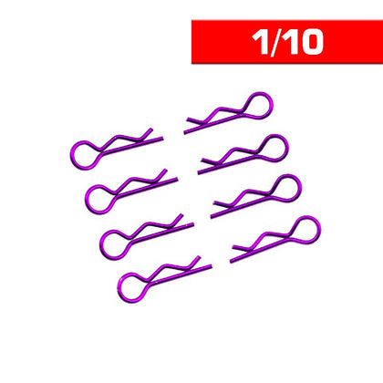 CLIPS 1/10 PURPLE 8 PZ