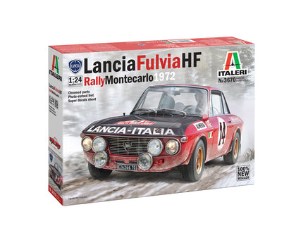 LANCIA FULVIA HF RALLY MONRECARLO 1972 1/24 LUNGH 16.6 cm