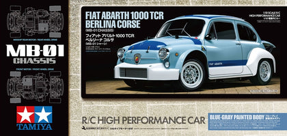 FIAT ABARTH 1000 TCR BERLINA CORSE VERNICIATA MB-01 2WD 1/10
