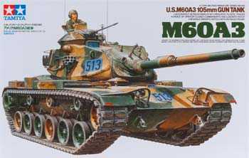 U.S. M60A3 105mm GUN TANK 1/35