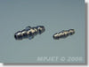 CONNESSIONE PER TUBI DI SILICONE 4 MM CIRCA 2 PZ