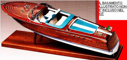 RIVA RUNABOUT 1/10 LUNGH 86 cm