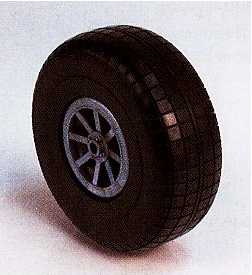 COPPIA RUOTE SUPERLEGGERE 100 mm