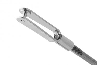 ASTINA FILETTATA 2 mm CON FORCELLA LUNGH 20 cm