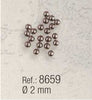 SFERE ACCIAIO 2 mm 20 PZ