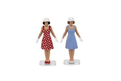 DONNE VESTITE ANNI 60 1/43