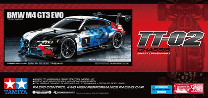 BMW M4 GT3 EVO TT-02 4WD 1/10