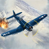 CORSAIR USN F4U-4 BATTLE OF JANGJIN RESERVOIR 1/48 LUNGH 204 mm