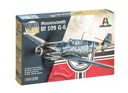 MESSERSCHMITT BF 109 G-6 1/72 LUNGH 12.5 cm