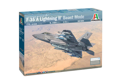 F-35 A LIGHTNING II BEAST MODE 1/72 LUNGH 21.4 cm