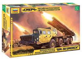 RUSSIAN MULTIPLE ROCKET LAUNCH SYSTEM 