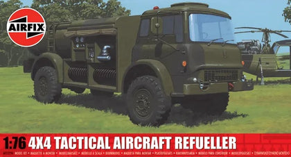 4X4 TACTICAL AIRCRAFT REFUELLER 1/76 LUNGH 92 mm