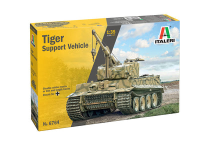 TIGER SUPPORT VEHICLE 1/35 LUNGH 18 cm