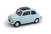 FIAT 500F CHIUSA 1965-72 AZZURRO ACQUAMARINA INT.AZZURRO/AVORIO