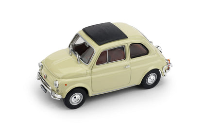 FIAT 500L CHIUSA 1968-1972 AVORIO INT.MARRONE 1/43