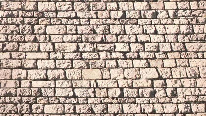 CARTONE STAMPATO MURO IN MATTONI  H0 64X15 CM