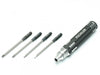 MANICO ALLUMINIO CON 4 INSERTI A BRUGOLA (1.5-2-2.5-3 mm)