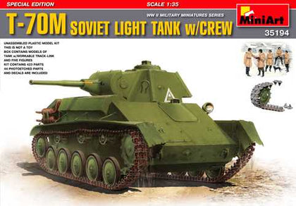 T-70M SOVIET LIGHT TANK W/CREW 1/35