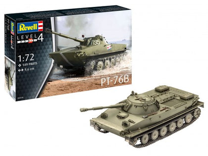 PT-76B 1/72 LUNGH 9.6 cm