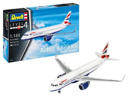 AIRBUS A320NEO BRITISH AIRWAYS 1/144 LUNGH 26.1 cm