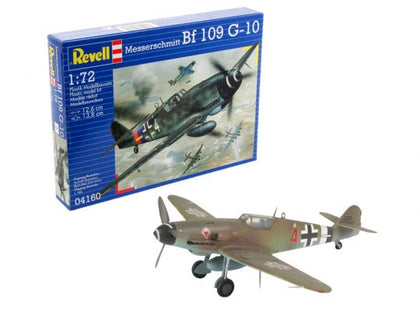 MESSERSCHMITT BF 109 G-10 1/72 LUNGH 12.6 cm