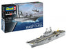 US NAVY ASSAULT CARRIER WASP CLASS 1/700 LUNGH 36.5 cm