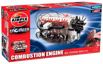 COMBUSTION ENGINE REAL WORKING MODEL KIT SOUND LIGHT