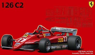 FERRARI 126 C2 1982 1/20