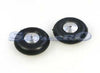 COPPIA RUOTE 25 mm MOZZO ALLUMINIO