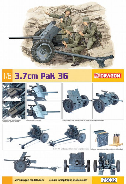 3.7 CM PAK 1/6