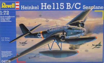 HEINKEL HE115B/C 1/72 LUNGH 24.3 cm