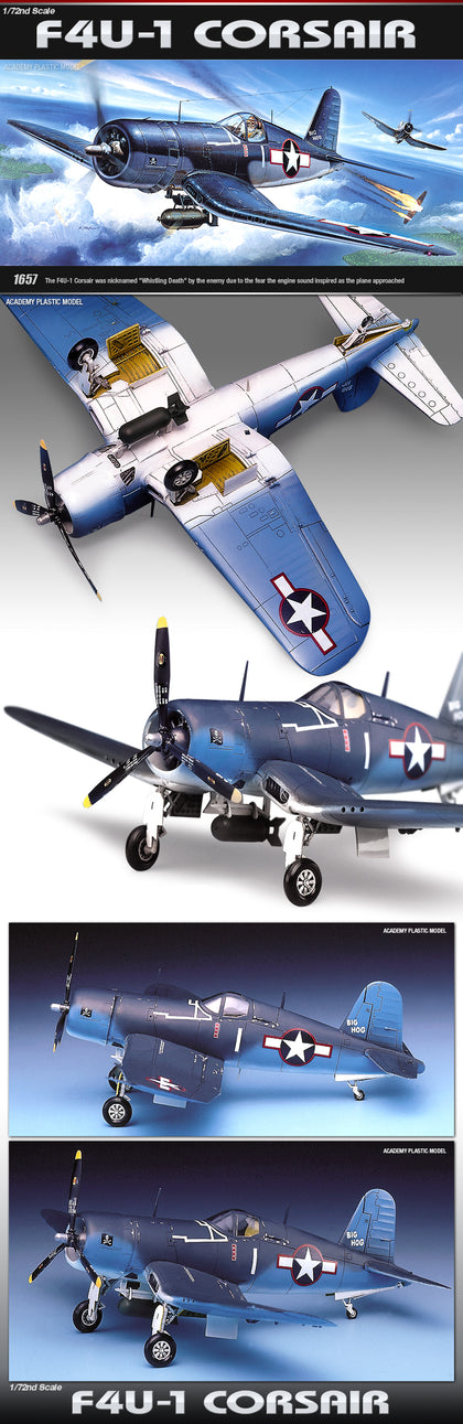 U.S. NAVY FIGHTER F4U-1 1/72