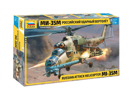 RUSSIAN ATTACK HELICOPTER MI-35M 1/48 LUNGH 44.7 cm