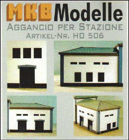 EDIFICIO DELLA STAZIONE H0 115X71X80 mm