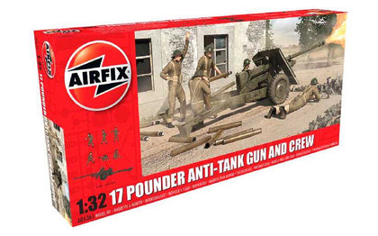 17 POUNDER ANTI-TANK GUN AND CREW 1/32