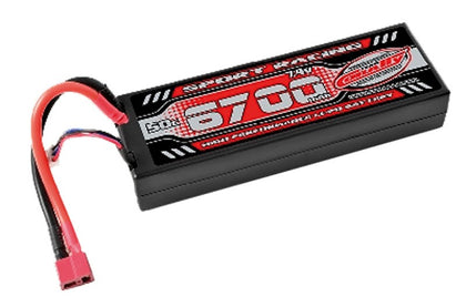 BATTERIA LI-PO CAR 7.4 V 6700 MAH SPINA DEANS