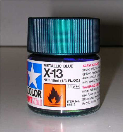 ACRILICO BLU METALLIZZATO 10 ml