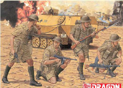 BRITISH 8° ARMY INFANTRY EL ALAMEIN 1942 1/35
