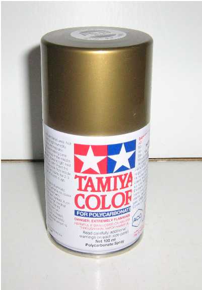 SPRAY COLOR ORO PER POLICARBONATO 100 ml