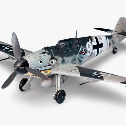 MESSERSCHMITT BF-109G-6 1/72 LUNGH 124 mm