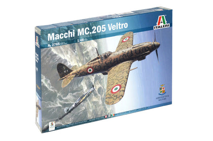 MACCHI MC.205 VELTRO 1/48 LUNGH 18.2 cm