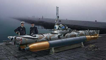 U-BOOT BIBER DECALS 6 VERS.+FOTOIN. 1/35 LUNGH 18.6 cm