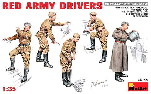 RED ARMY DRIVERS 1/35