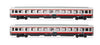 SET 2 CARROZZE UIC-Z1 RISTRUTTURATE FRECCIABIANCA EP.VI FS H0