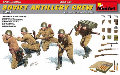 SOVIET ARTILLERY CREW 1/35