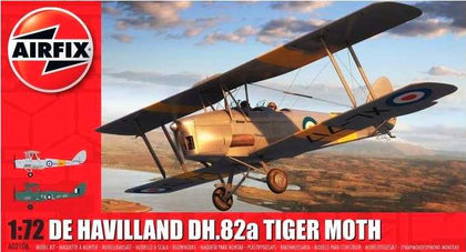DE HAVILLAND DH.82a TIGER MOTH 1/72 LUNGH 102 mm