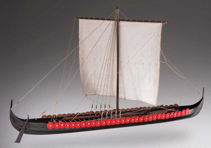 SCATOLA DI MONTAGGIO VIKING LONGSHIP 1/35 LUNGH 85 cm