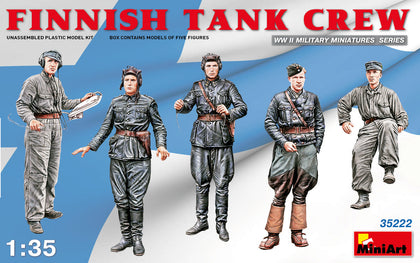 FINNISH TANK CREW 1/35